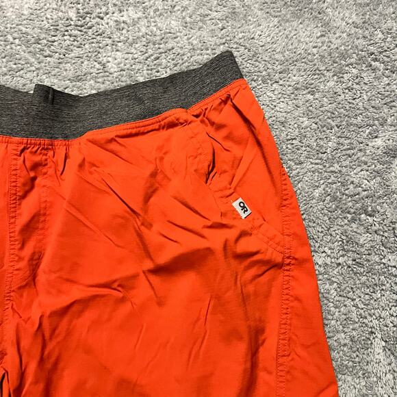 Outdoor Research Zendo Shorts Men XXL Orange 10" Performance Climbing Outdoor - Picture 2 of 11
